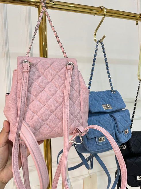 Ladies Style Mini Hand and Back Pack Bag